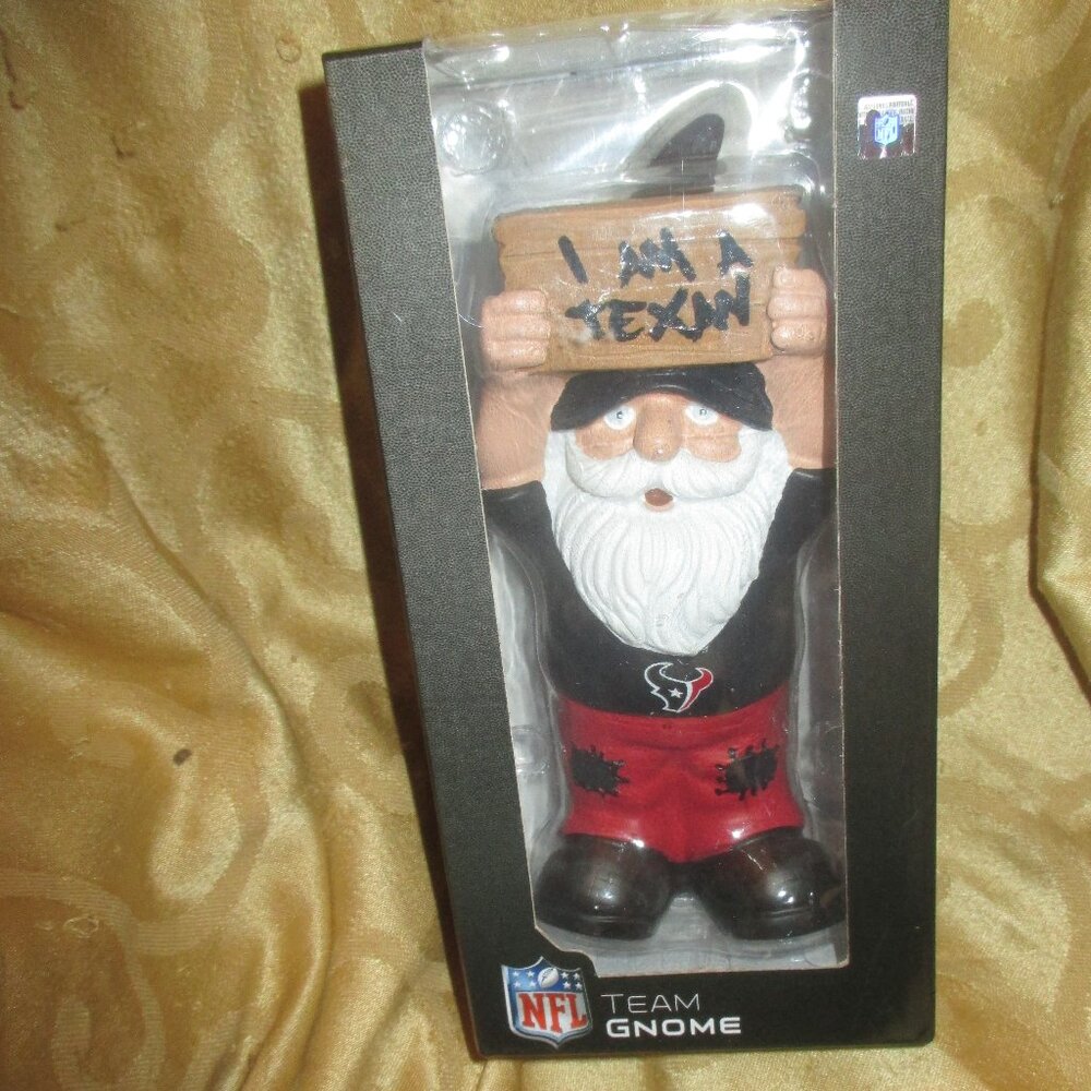 NEW Houston Texans Team Gnome Forever Collectibles NFL